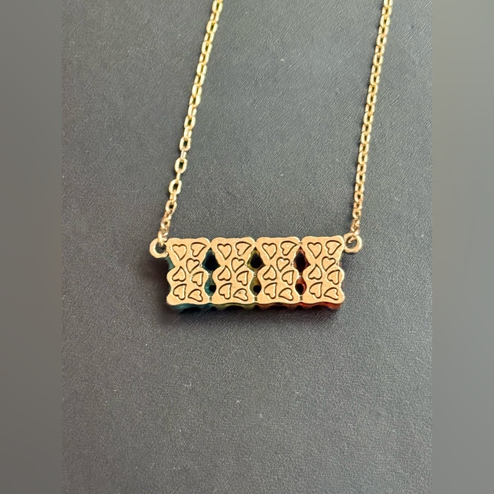 Betsey Johnson Gummy Bear necklace - Picture 5 of 7